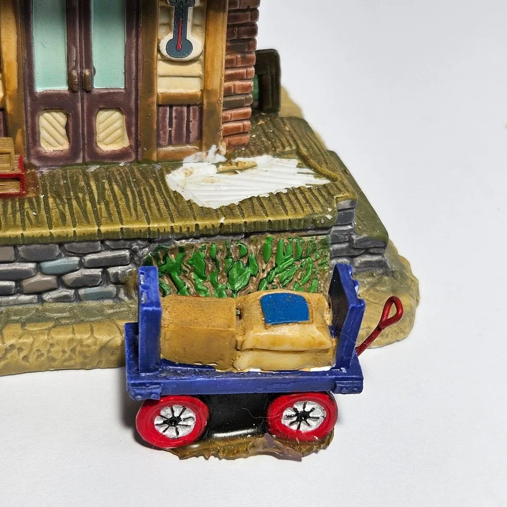 Lemax Signature Collection Village Crossing Depot Illuminated Train Station Box